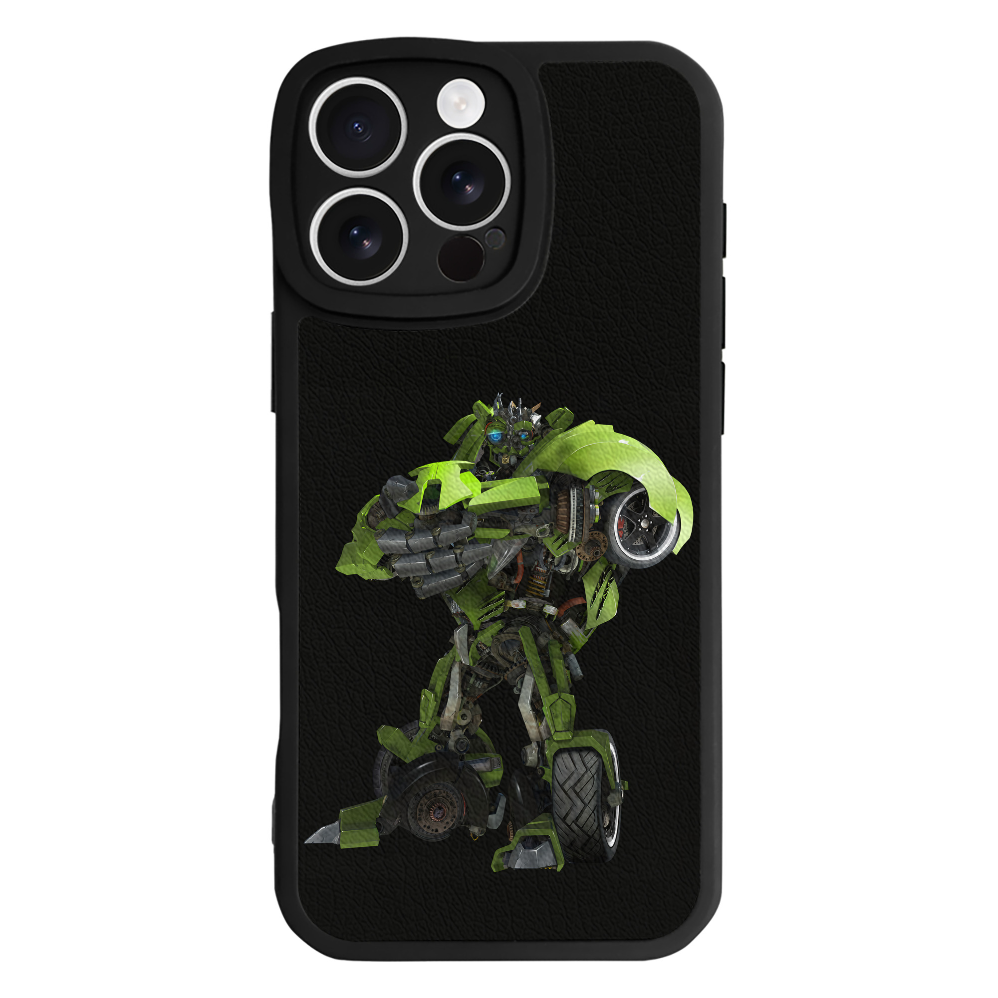 （画像用） Transformers トランスフォーマー 【iPhone 16シリーズ対応】シリコンスマホケース（レザー調） 材質：シリコン